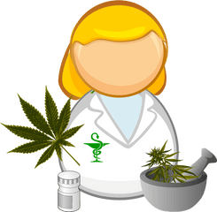 Medical Cannabis - Pharmacist Clipart Free Download Pharmacist Png