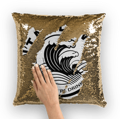 White Claw Sequin Pillow Cover - Nicholas Cage Body Pillow Png