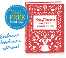 Betty Crocker Picture Cookbook - Get The Recipes You Grew Up 1950s Betty Crocker Cookbook Png