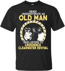 Creedence Clearwater Revival Shirts Old - Jethro Tull T Shirts Png