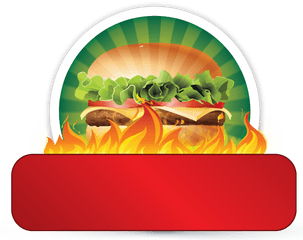 Make Fast Food Burger Logo Online - Fast Food Logo Design Png