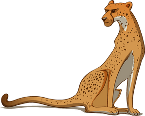 Cheetah Clipart Free Download Transparent Png Creazilla - Animal Figure