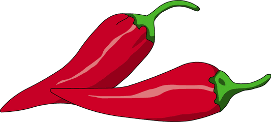 Pepper Clipart Chili Transparent - Pepper Clipart Png