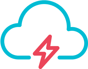 Bolt Electric Light Lightning Storm Thunder - Clip Art Png