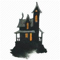 Halloween House - Free PNG