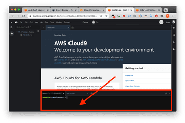 04 Aws Cloud9 Ide Beyond Infrastructure For Sap Workloads - Vertical Png