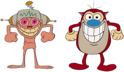 Ren Stimpy Big Smiles Png Image