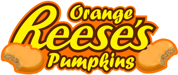 Reeses Orange Peanut Butter Pumpkins - Peanut Butter Cups Png