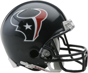 Houston Texans Nfl Mini Helmet Replica - Bears Football Helmet Png