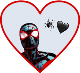 Spiderman Milesmorales Miles Sticker By Cato - Spiderman Love Png