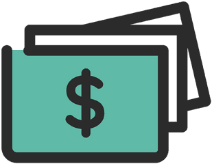 Money Bills Colored Stroke Icon - Transparent Png U0026 Svg Icono Billete Png