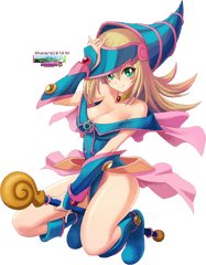 Png Dark Magician Girl - Artwork Wallpaper Dark Magician Girl