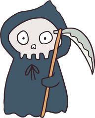 Death Png - Transparent Cartoon Jingfm Portable Network Graphics