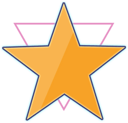 Gold Star Sticker - Fivepointed Star And Triangle Png U Look Cute Today Meme