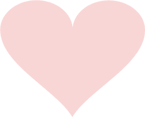 Light Red Heart Clip Art - Vector Clip Art Transparent Light Pink Heart Png