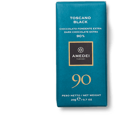 Toscano Black 90 Miniature - Amedei Cosmetics Png