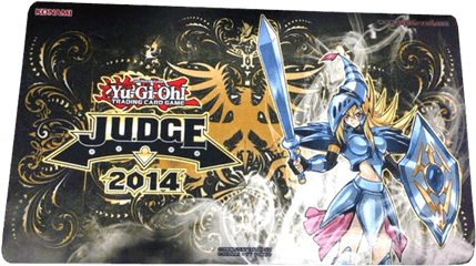 Dark Magician Girl Knight 2014 Judge - Dark Magician Girl Judge 2014 Playmat Png