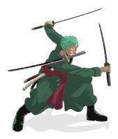 One Piece Zoro Transparent Image - Free PNG