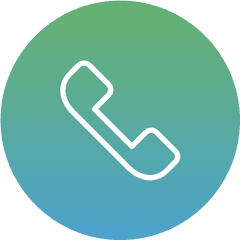 Communication Phone Call Telephone Icon - Gradient Ui Png