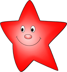 Star Clipart - Red Star Clipart Png