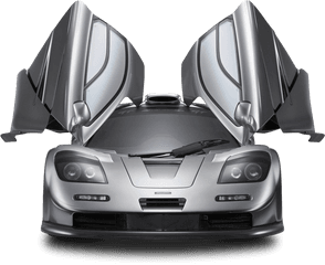 Gray 1997 Mclaren F1 Gt Car Png Image - Purepng Free Mclaren F1 Gt Front