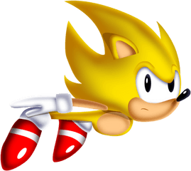 Png Super Sonic Hd - Sonic 2 Hd Super Sonic