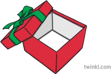 Empty Gift Box Illustration - Twinkl Empty Gift Illustration Png