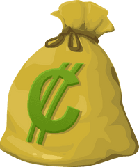 Pile Of Money Free Svg - Transparent Sack Png