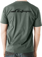 Tshirt Png - T Shirt Green Front Back