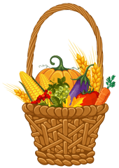 Cornucopia Thanksgiving Clip Art - Thanksgiving Cornucopia Harvest Png Clipart