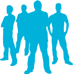 Band Png Pic - Transparent Boy Band Silhouette