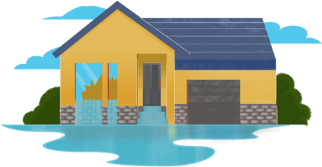 House Flood Freeuse Stock Png Files - House