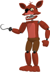 Foxy - Five Nights At Unwithered Foxy Png