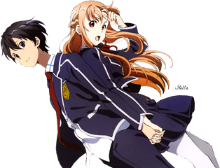 Kirito E Asuna Png 4 Image - Love Sword Art Online Kirito And Asuna