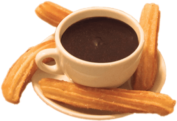 Churros Crafts For Oven And Toaster - Churro With Chocolate Png