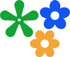 Fileretro - Flowericon5petalssvg Wikimedia Commons Flower Icon Png