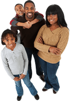 Black Family Free Download PNG HQ