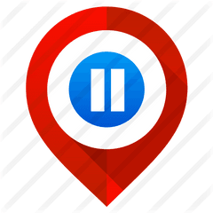 Pause - Free Maps And Location Icons Vertical Png