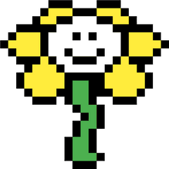 Flowey - Undertale Flowey Sprite Png