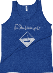 Blue Ocean Life - Sleeveless Shirt Png