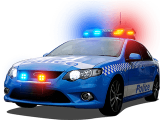 Police Car Png - Police Car Lights Png