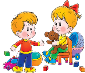 Png - Brother And Sister Clip Art