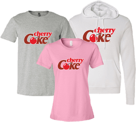 Cherry Coke Logo - Short Sleeve Png