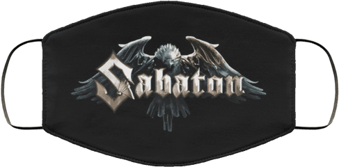 Sabaton Face Mask Reusable Washable - Scrub Life Face Mask Png