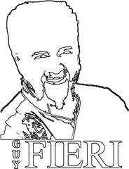 Guy Fieri Greeting Card For Sale - Happy Png