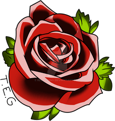 Rose Tattoo Png Transparent Images All - Color Rose Tattoo Png