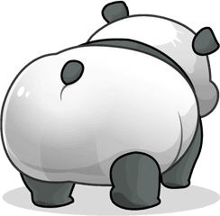 Warframe - Warframe Panda Butt Glyph Hd Png Download Warframe Panda Glyph