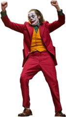 Dancing Joker Template Png - Stickers Joker Joaquin Phoenix