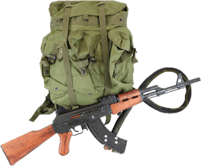 X - Ak47 Battlefield Effects Ak47 Machine Gun Simulator Ak 47 Backpack Png