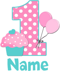 1st Birthday Free Png Image Arts - Hello Kitty 1st Birthday